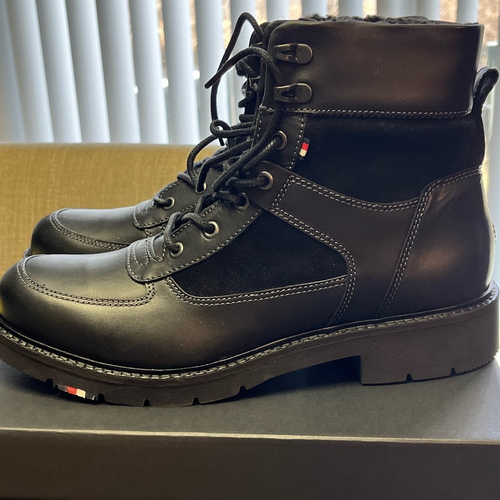 Tommy Hilfiger Hybrid Leather Boots